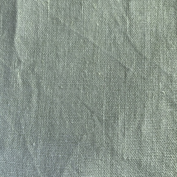 Flax green linen maxi dress- size 10-14 medium - Picture 5 of 7